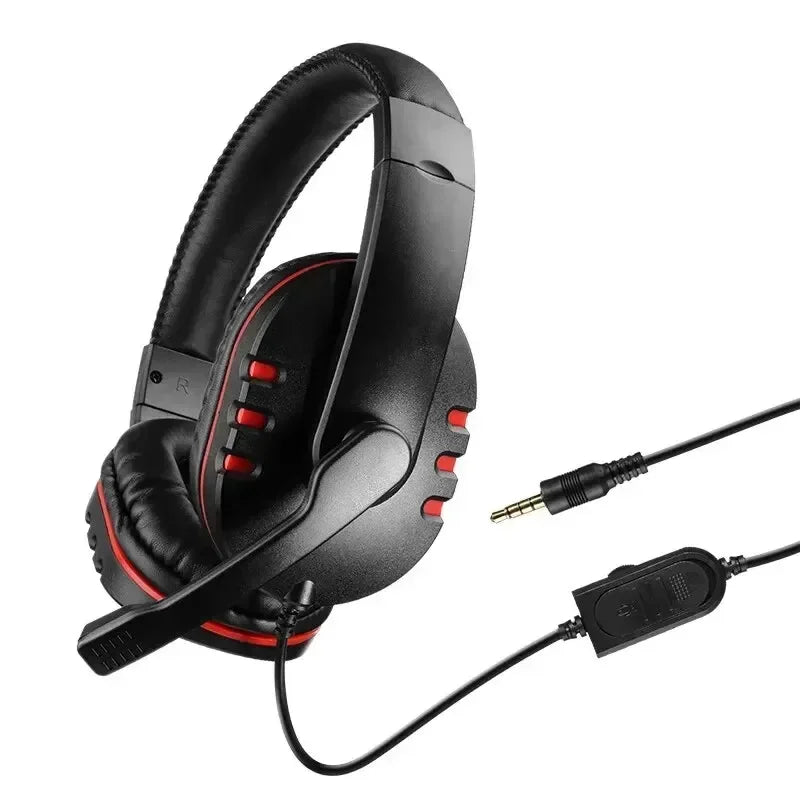 Wired Head Mounted Gaming Earphones