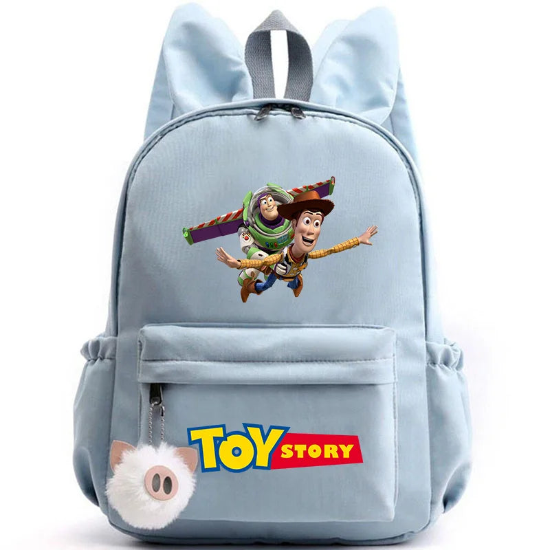 Toy Story Woody Buzz Lightyear Backpack for Girls/Boys
