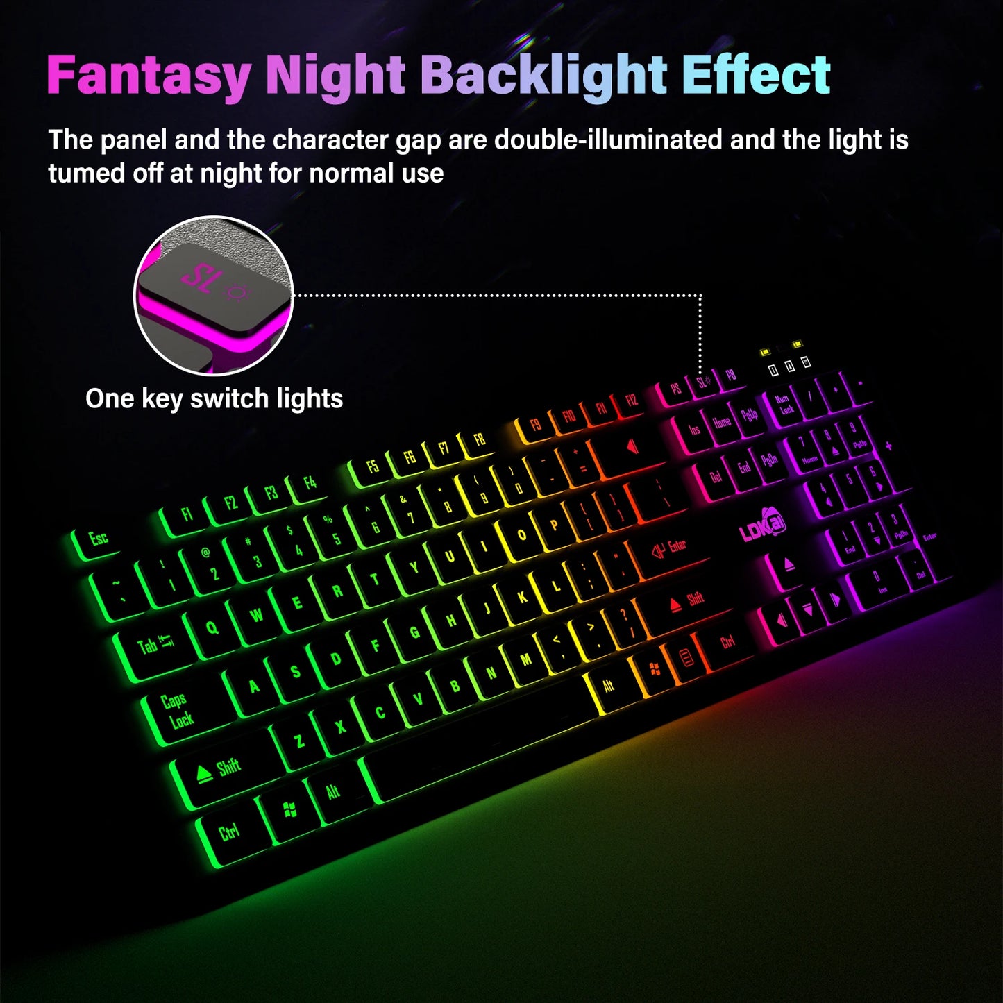 Computer Desktop Gaming Keyboard
