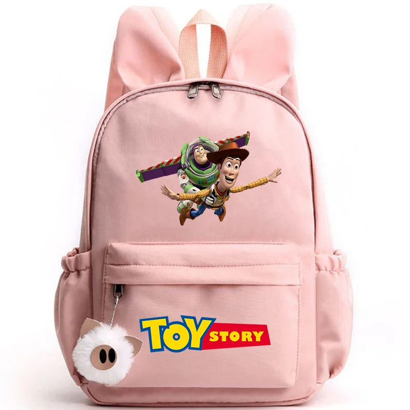 Toy Story Woody Buzz Lightyear Backpack for Girls/Boys