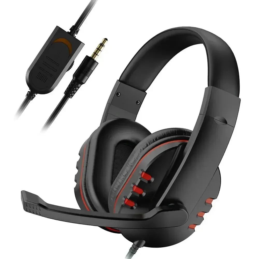 Wired Head Mounted Gaming Earphones