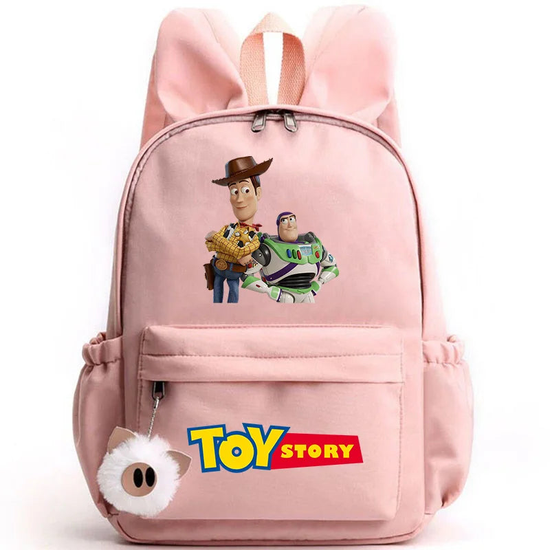 Toy Story Woody Buzz Lightyear Backpack for Girls/Boys