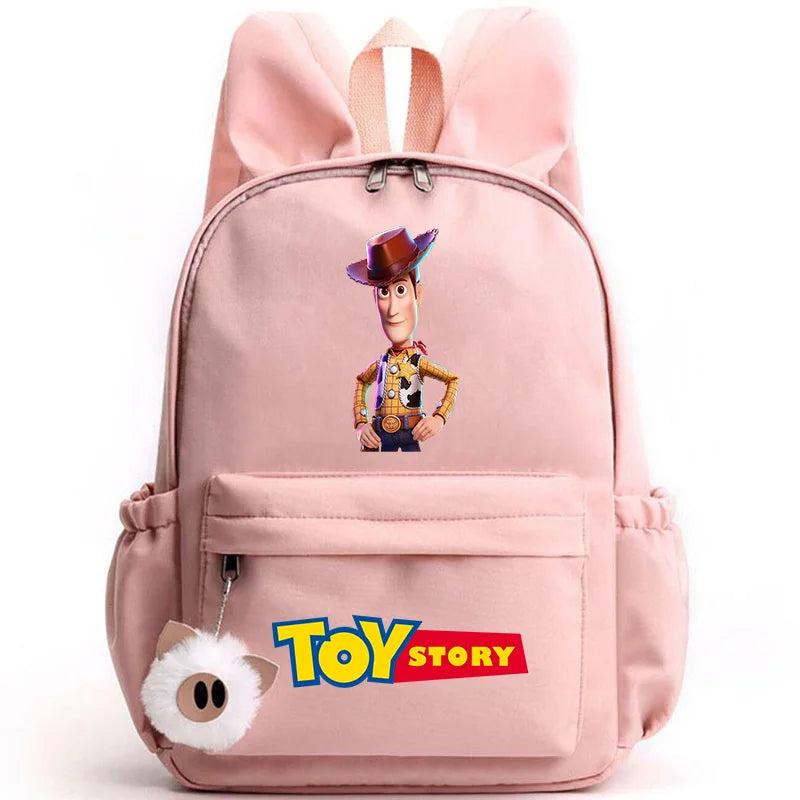 Toy Story Woody Buzz Lightyear Backpack for Girls/Boys