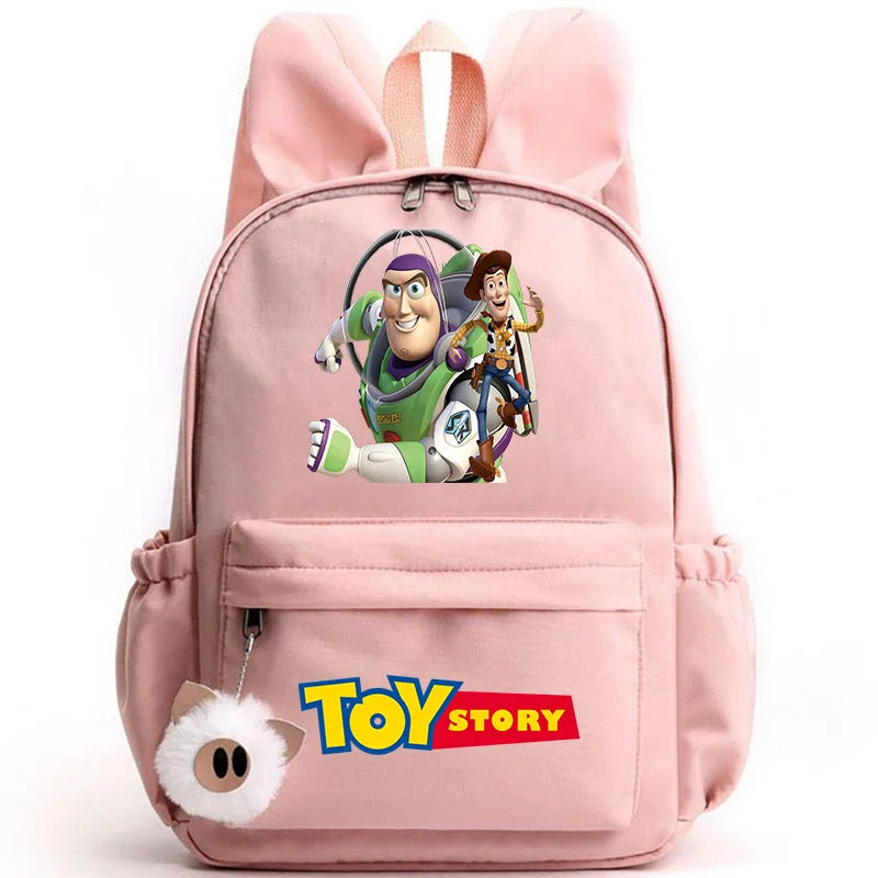 Toy Story Woody Buzz Lightyear Backpack for Girls/Boys