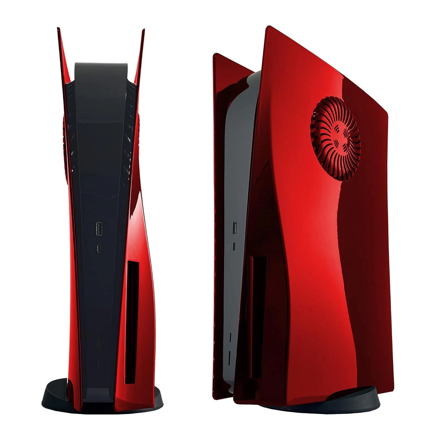 For PS5 Chrome Plated Gold/Black/Silver/Purple Color