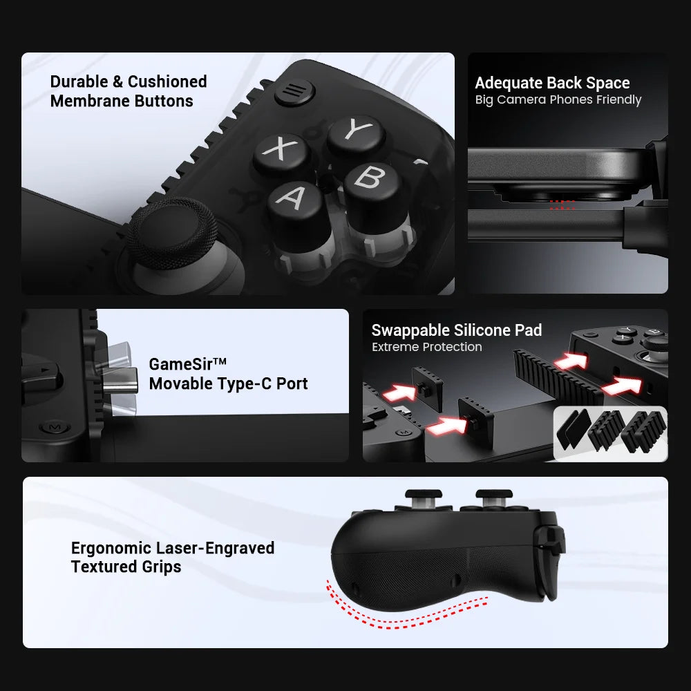 GameSir X5 Lite Type-C Android Ios Mobile Gaming Controller