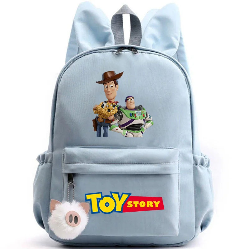 Toy Story Woody Buzz Lightyear Backpack for Girls/Boys
