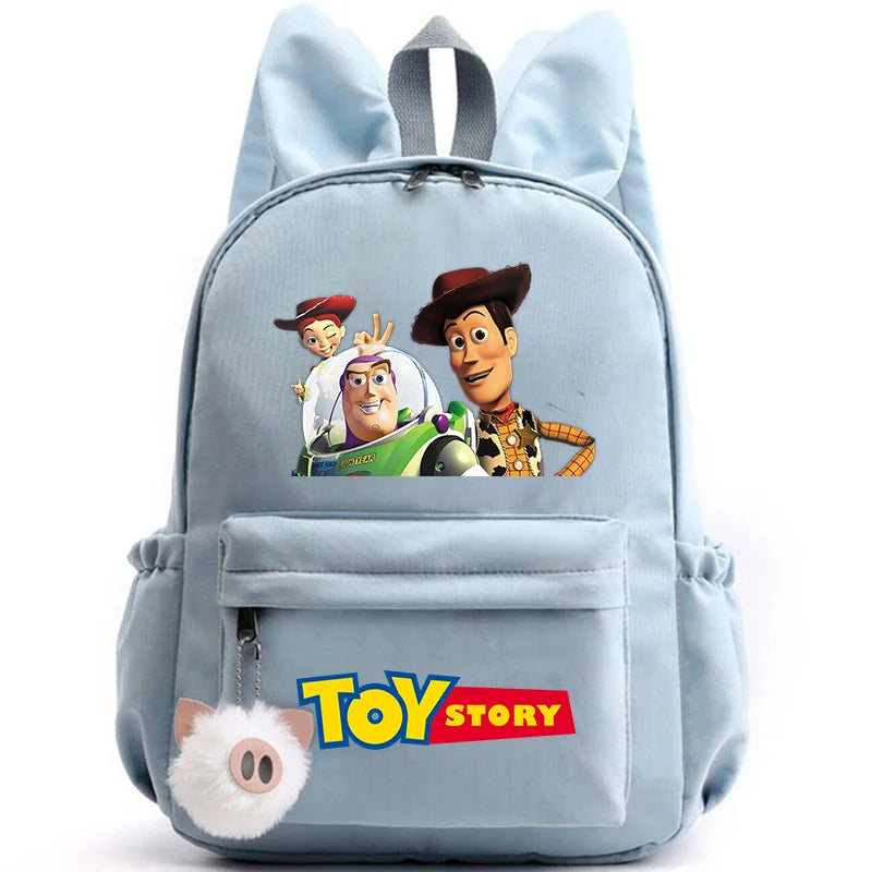 Toy Story Woody Buzz Lightyear Backpack for Girls/Boys