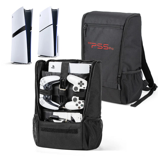 Gaming Backpack for PS5 Pro Console and Accessories