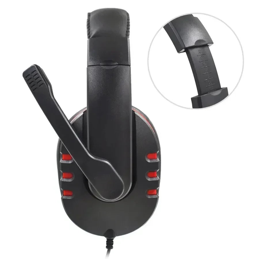 Wired Head Mounted Gaming Earphones