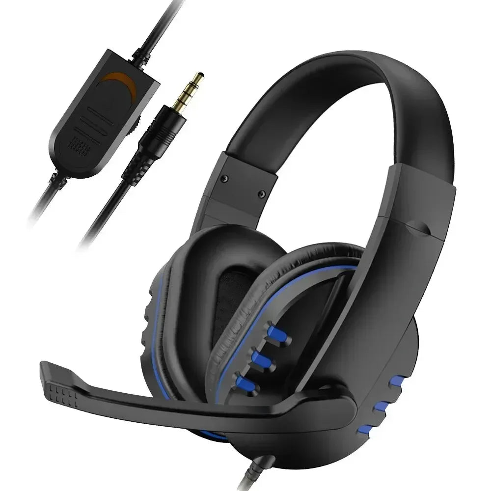 Wired Head Mounted Gaming Earphones