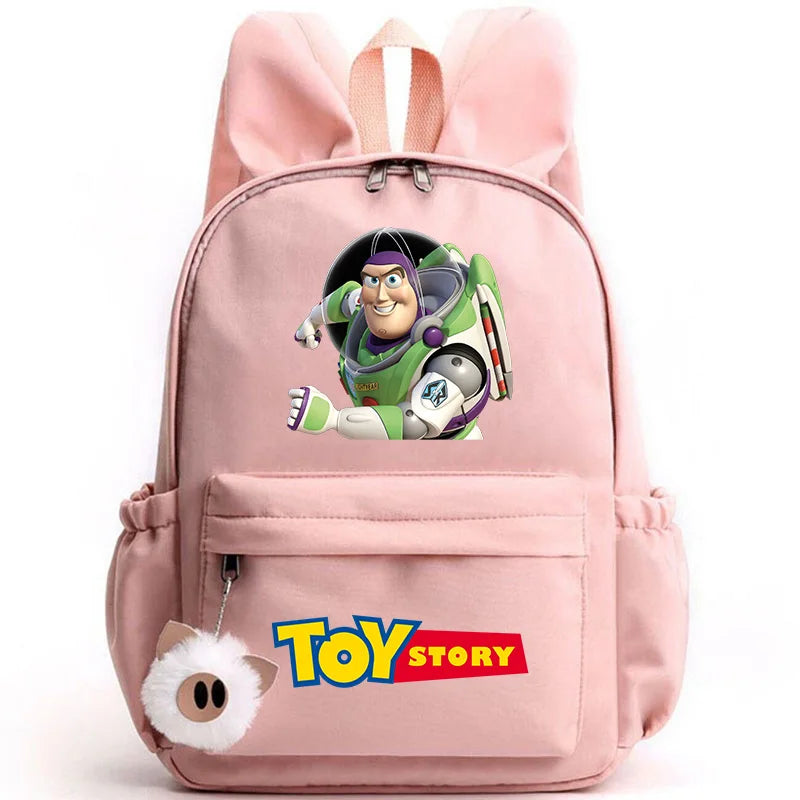 Toy Story Woody Buzz Lightyear Backpack for Girls/Boys