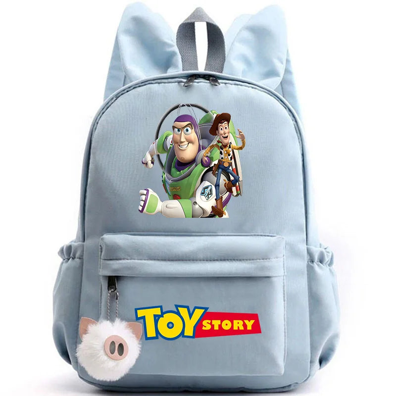 Toy Story Woody Buzz Lightyear Backpack for Girls/Boys