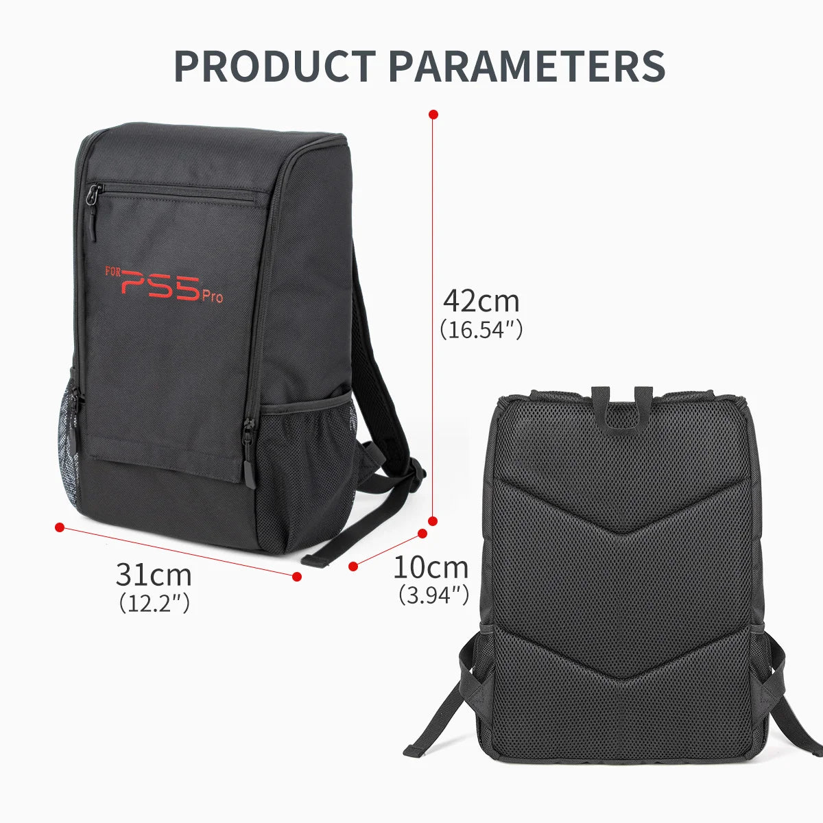 Gaming Backpack for PS5 Pro Console and Accessories