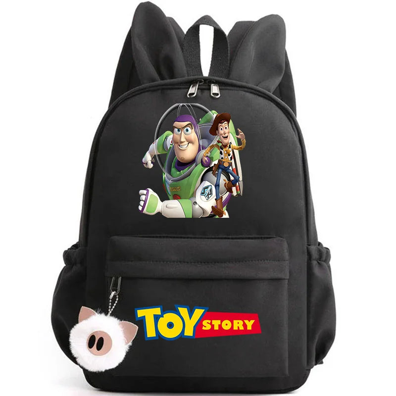 Toy Story Woody Buzz Lightyear Backpack for Girls/Boys