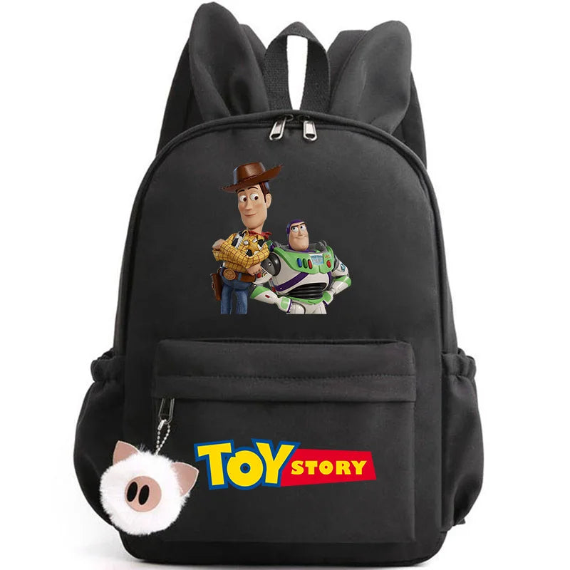 Toy Story Woody Buzz Lightyear Backpack for Girls/Boys