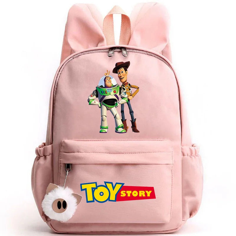 Toy Story Woody Buzz Lightyear Backpack for Girls/Boys
