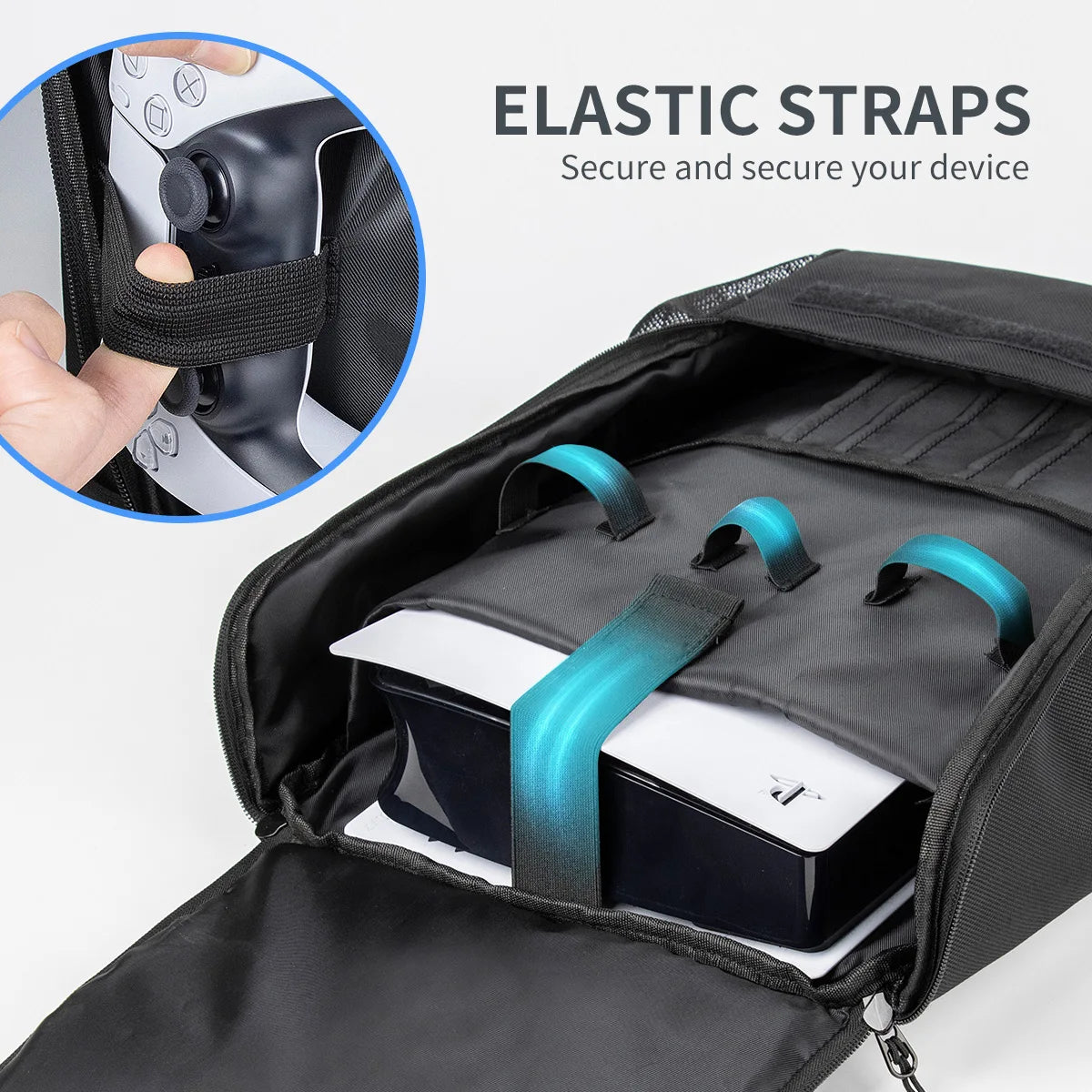 Gaming Backpack for PS5 Pro Console and Accessories