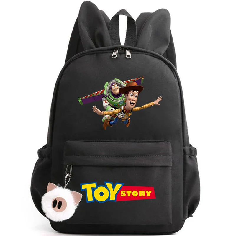 Toy Story Woody Buzz Lightyear Backpack for Girls/Boys